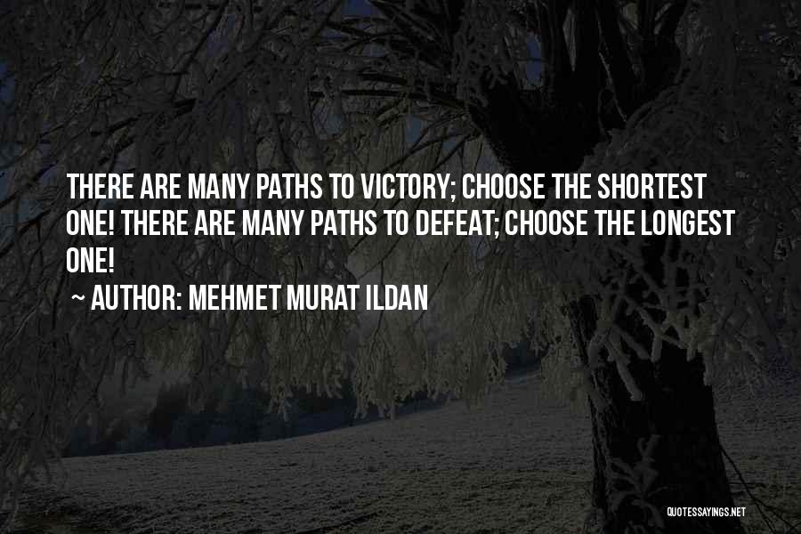 Many Paths Quotes By Mehmet Murat Ildan