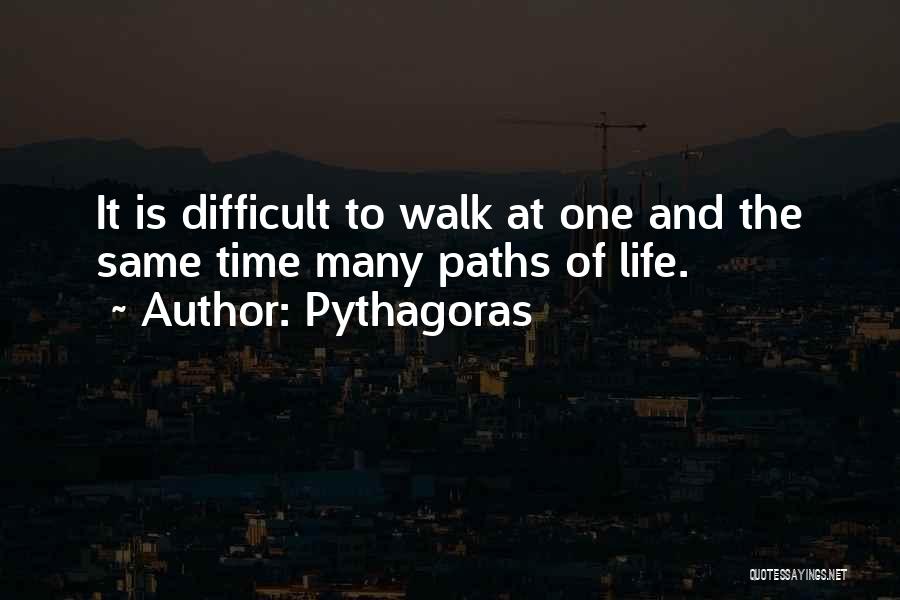 Many Paths Quotes By Pythagoras