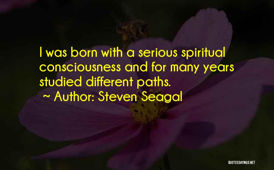 Many Paths Quotes By Steven Seagal