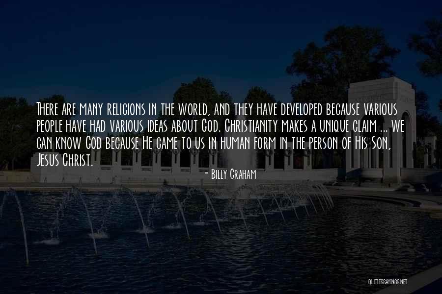 Many Religions Quotes By Billy Graham Many Religions Quotes By Billy Graham