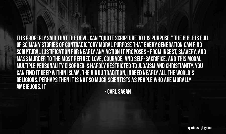 Many Religions Quotes By Carl Sagan