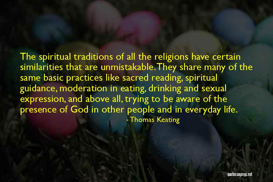 Many Religions Quotes By Thomas Keating