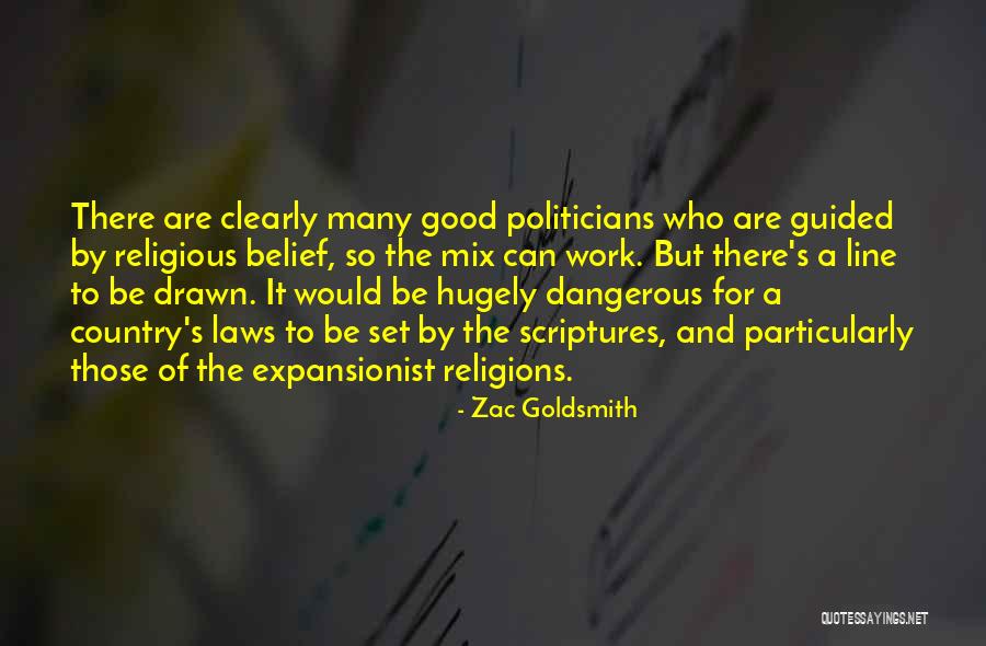 Many Religions Quotes By Zac Goldsmith