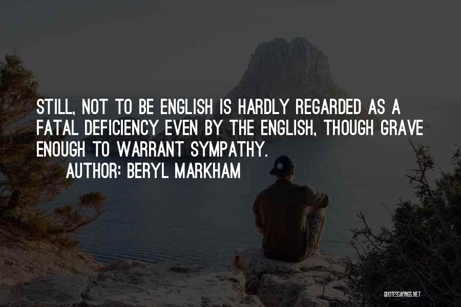 Manyara Quotes By Beryl Markham