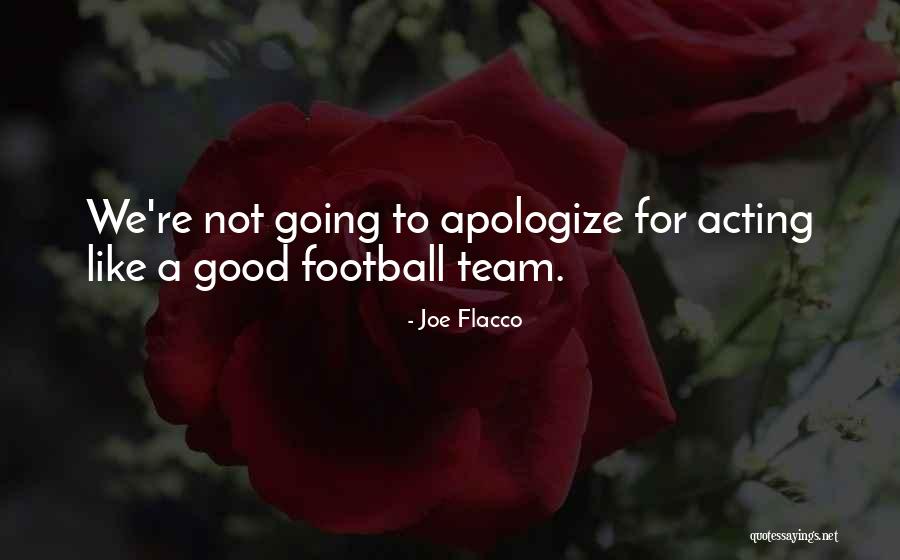 Manzanilla Mexico Quotes By Joe Flacco