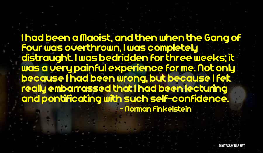 Maoist Quotes By Norman Finkelstein