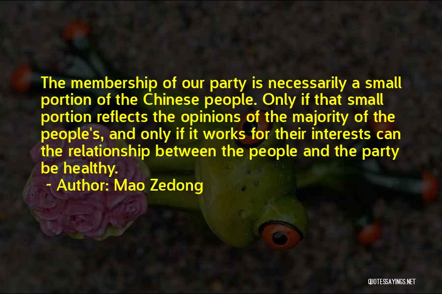 Mao's Quotes By Mao Zedong