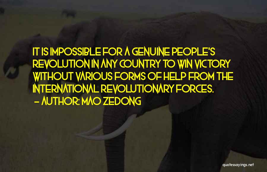 Mao's Quotes By Mao Zedong