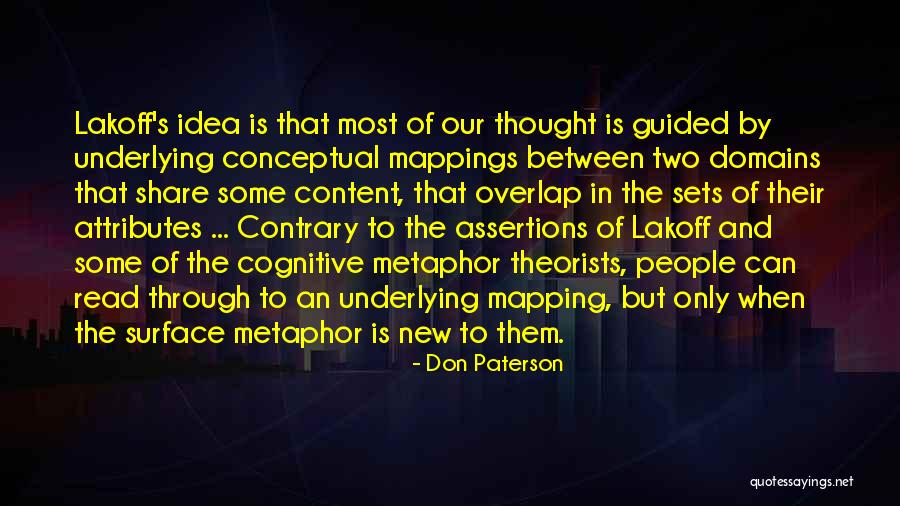 Mapping Quotes By Don Paterson