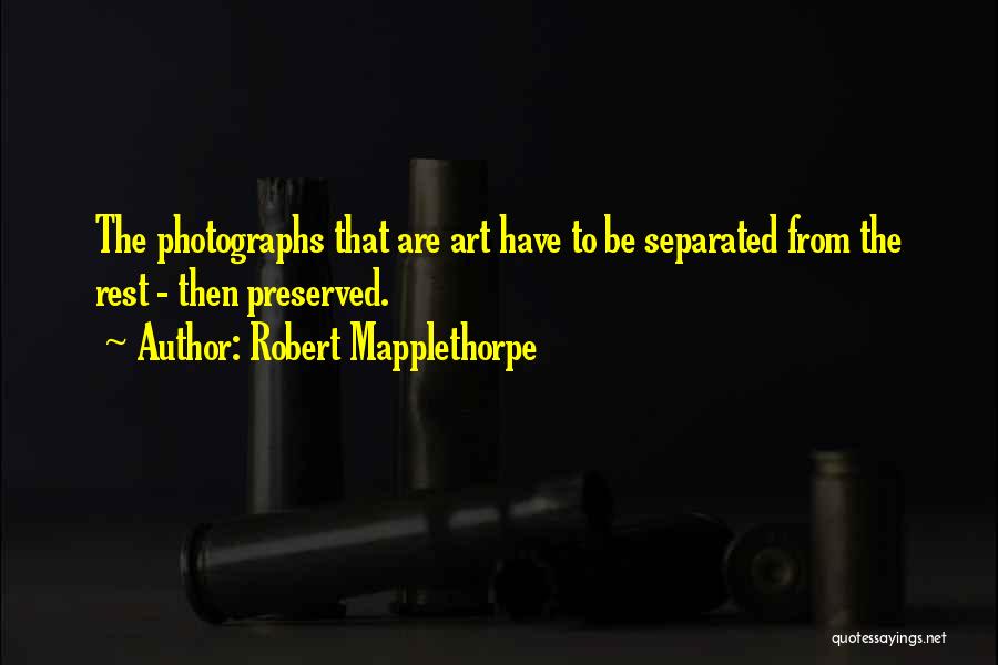 Mapplethorpe Quotes By Robert Mapplethorpe