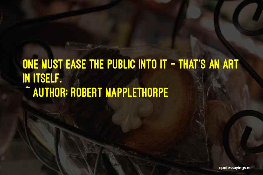 Mapplethorpe Quotes By Robert Mapplethorpe