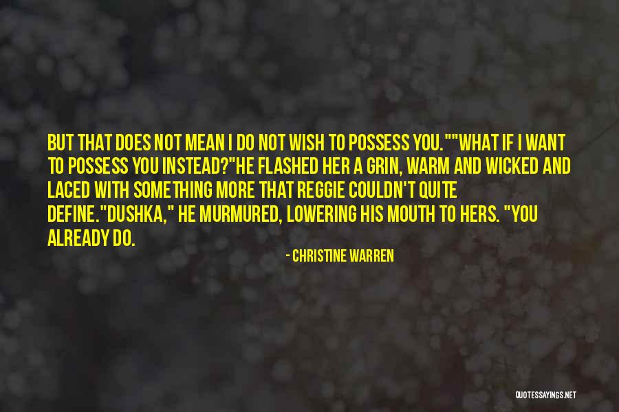 Maquillage Enfant Quotes By Christine Warren