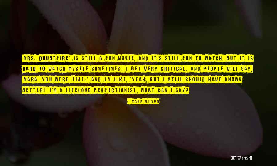 Mara Wilson Quotes 1920909 Mara Wilson Quotes 1920909