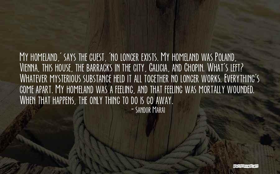 Marai Quotes By Sandor Marai Marai Quotes By Sandor Marai