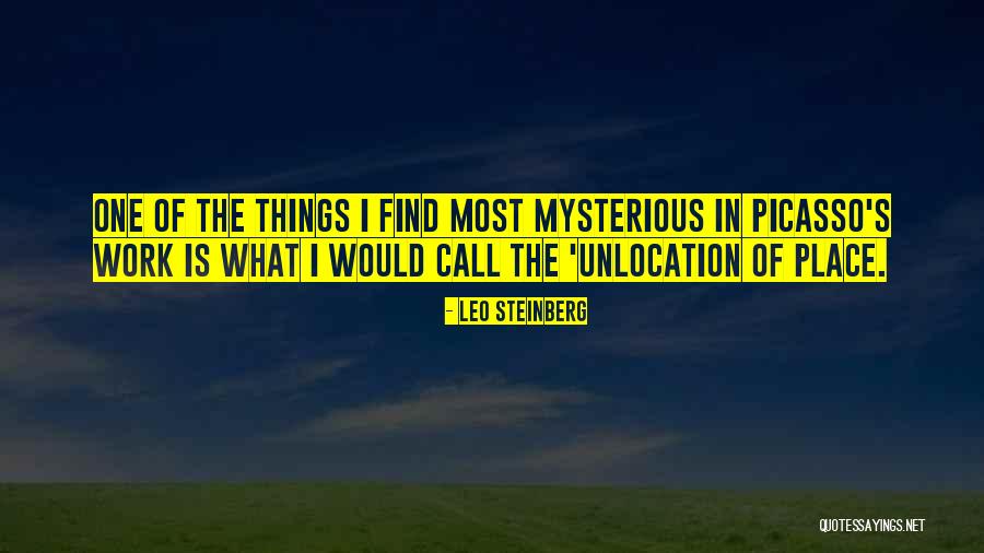 Marathes Studios Quotes By Leo Steinberg Marathes Studios Quotes By Leo Steinberg