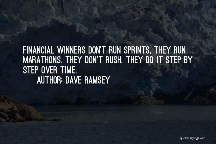 Marathons Quotes By Dave Ramsey