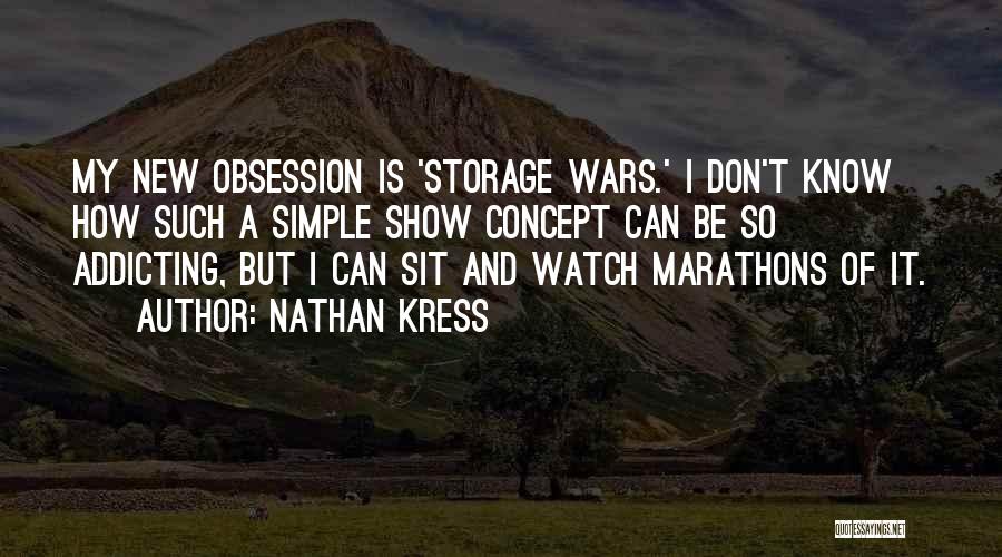 Marathons Quotes By Nathan Kress