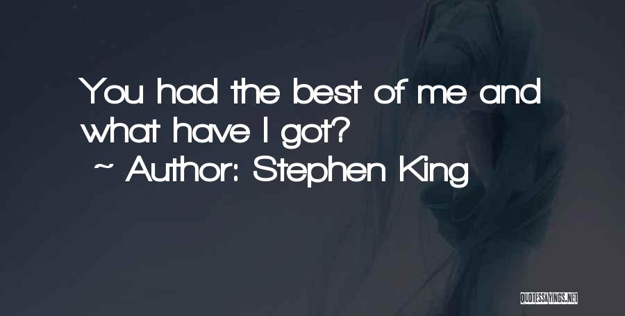Maravilloso Desastre Quotes By Stephen King