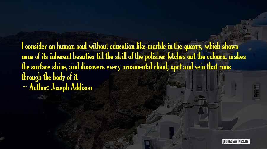 Marble Quotes By Joseph Addison