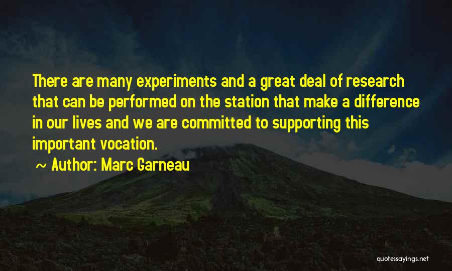 Marc Garneau Quotes 302016