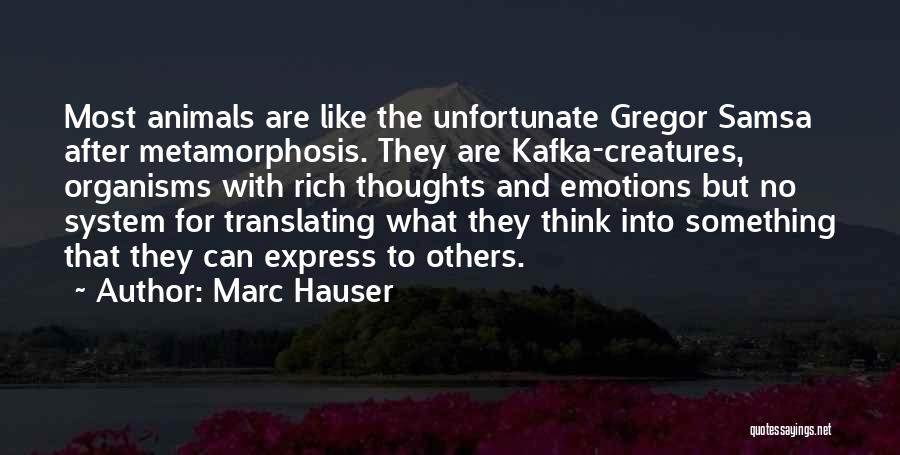 Marc Hauser Quotes 919016