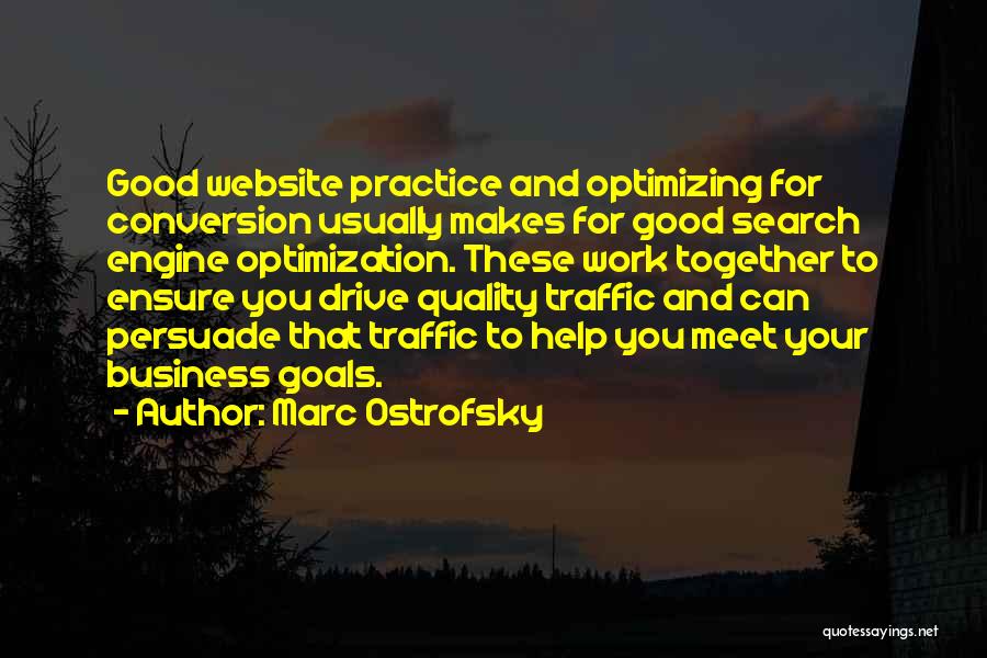 Marc Ostrofsky Quotes 1143363