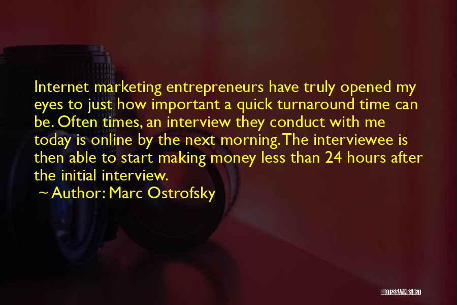 Marc Ostrofsky Quotes 454557