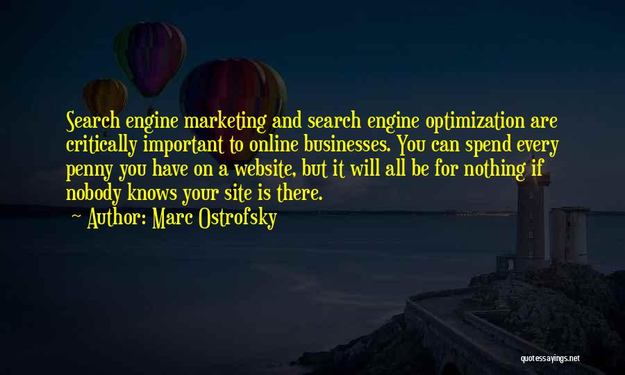 Marc Ostrofsky Quotes 529161