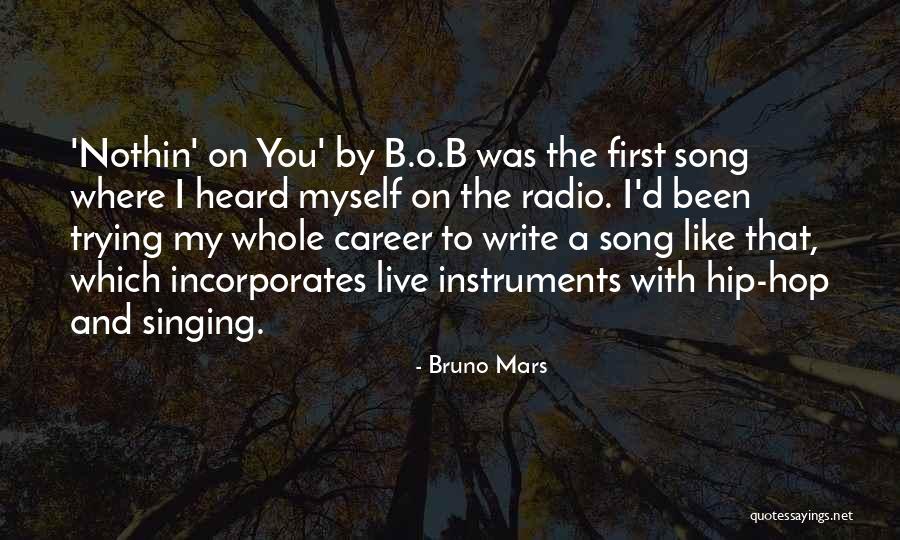 Marcel Broodthaers Quotes By Bruno Mars Marcel Broodthaers Quotes By Bruno Mars