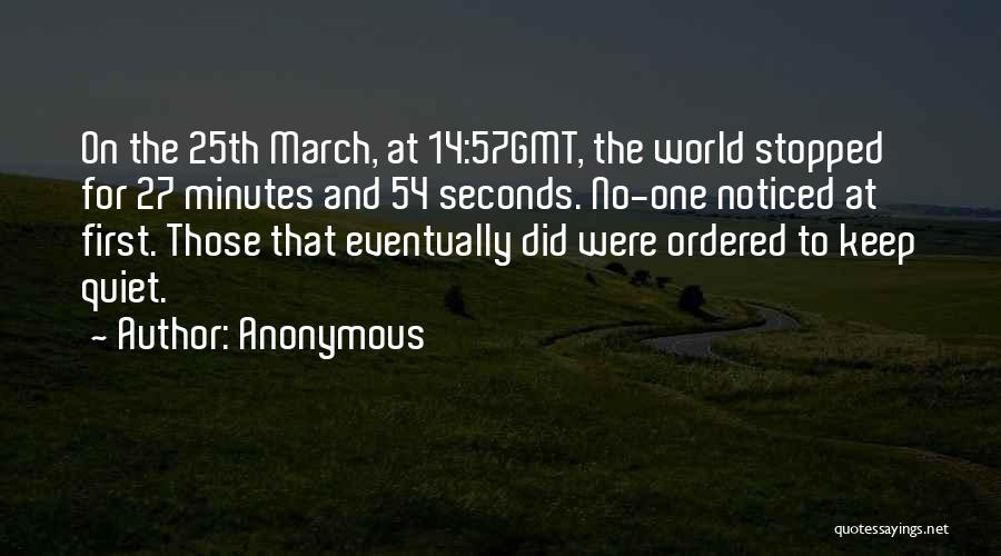 March On Quotes By Anonymous