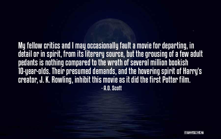Marchake Quotes By A.O. Scott Marchake Quotes By A.O. Scott