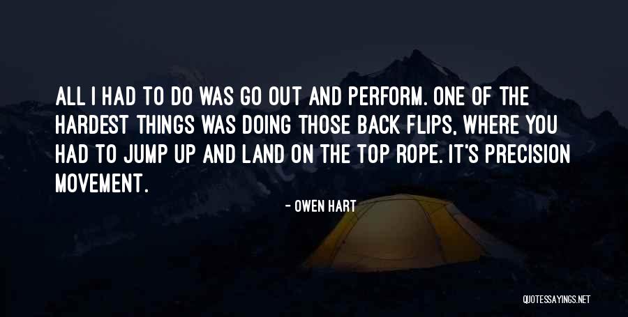 Marcharadevsky Quotes By Owen Hart Marcharadevsky Quotes By Owen Hart
