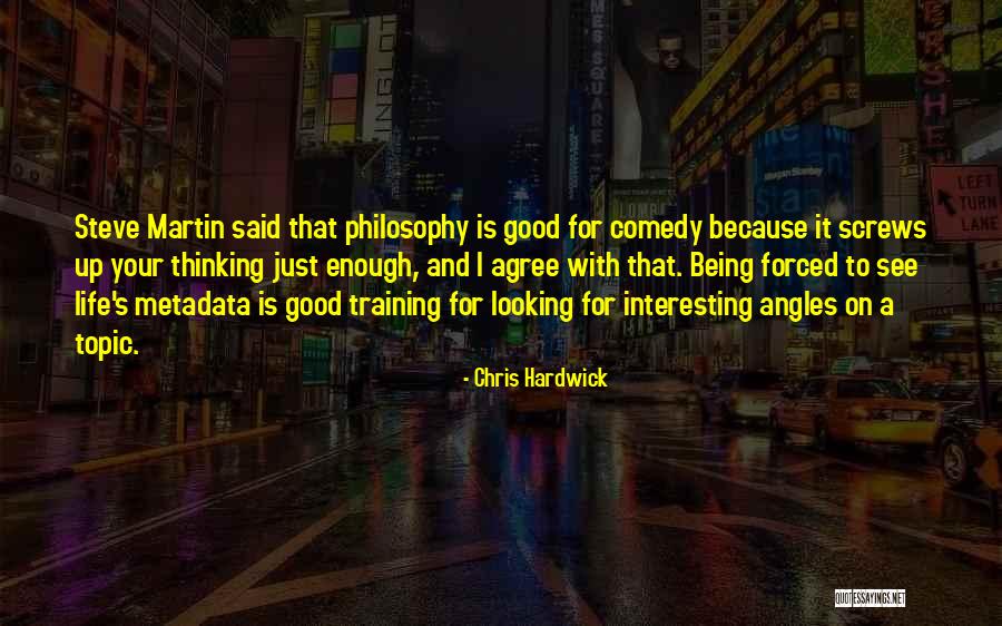 Marchellonis Quotes By Chris Hardwick Marchellonis Quotes By Chris Hardwick
