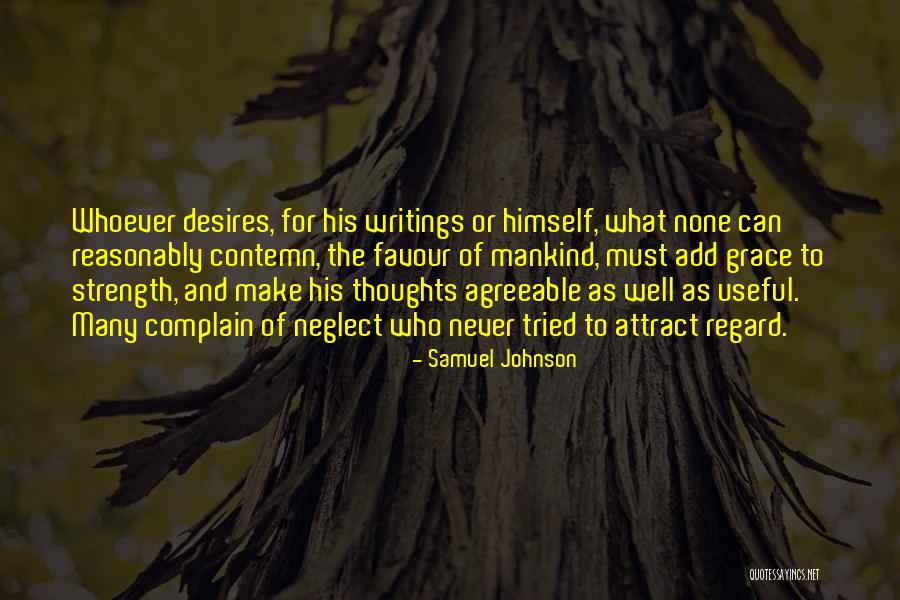 Marchever Quotes By Samuel Johnson Marchever Quotes By Samuel Johnson
