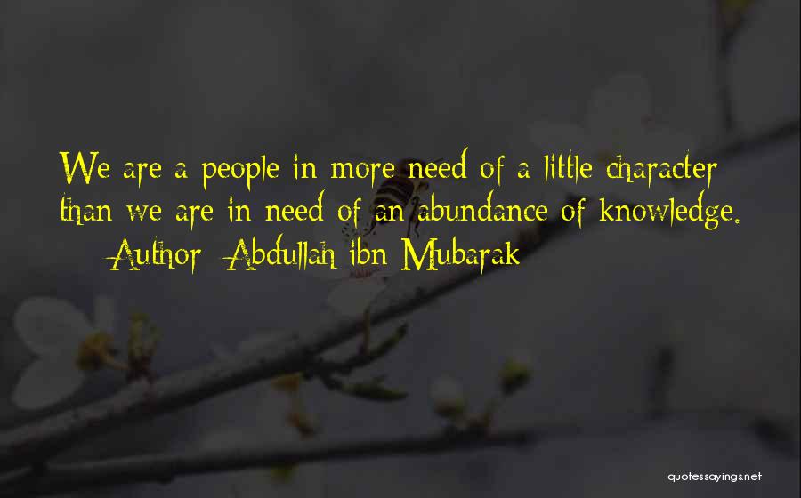 Marchewka Na Quotes By Abdullah Ibn Mubarak