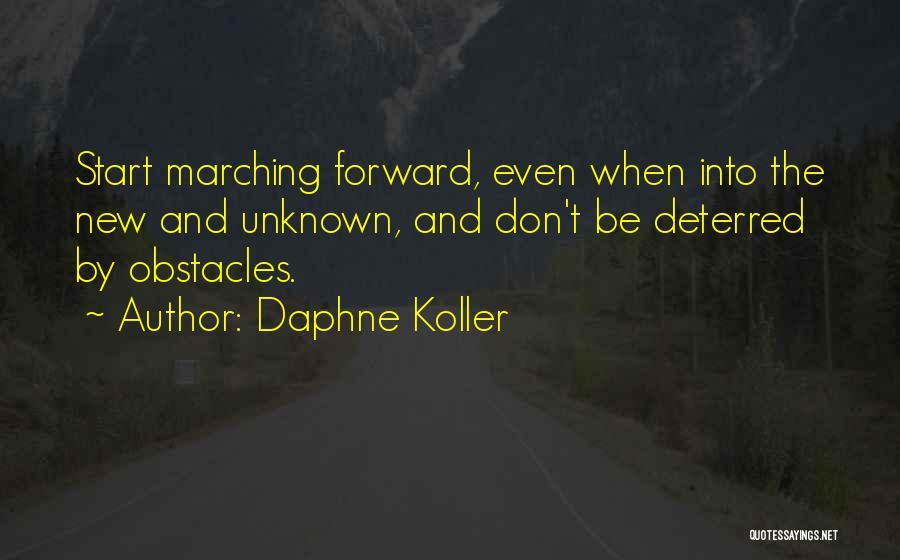 Marching Forward Quotes By Daphne Koller