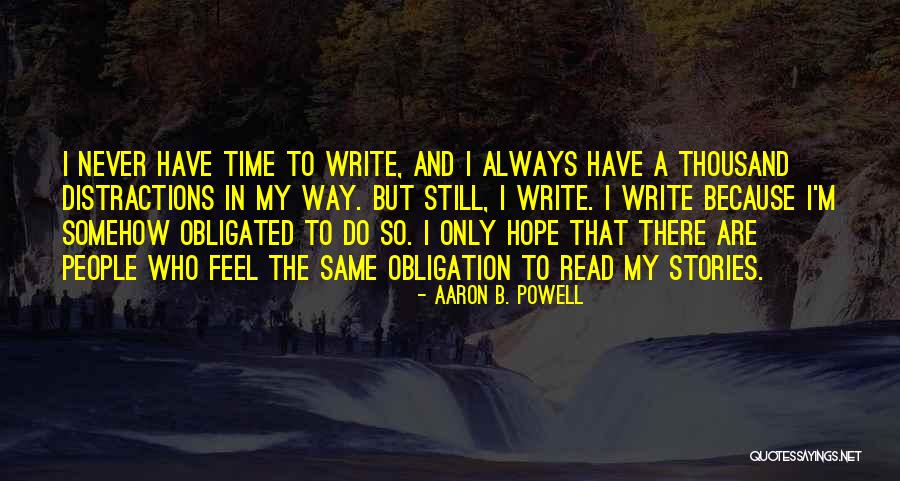 Marciante Diversified Quotes By Aaron B. Powell Marciante Diversified Quotes By Aaron B. Powell