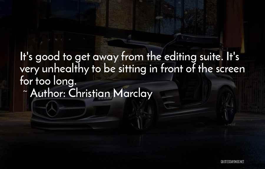 Marclay Quotes By Christian Marclay