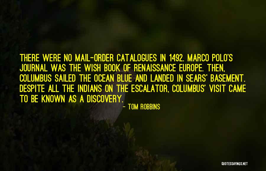 Marco Polo Best Quotes By Tom Robbins