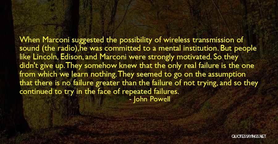 Marconi Quotes By John Powell Marconi Quotes By John Powell
