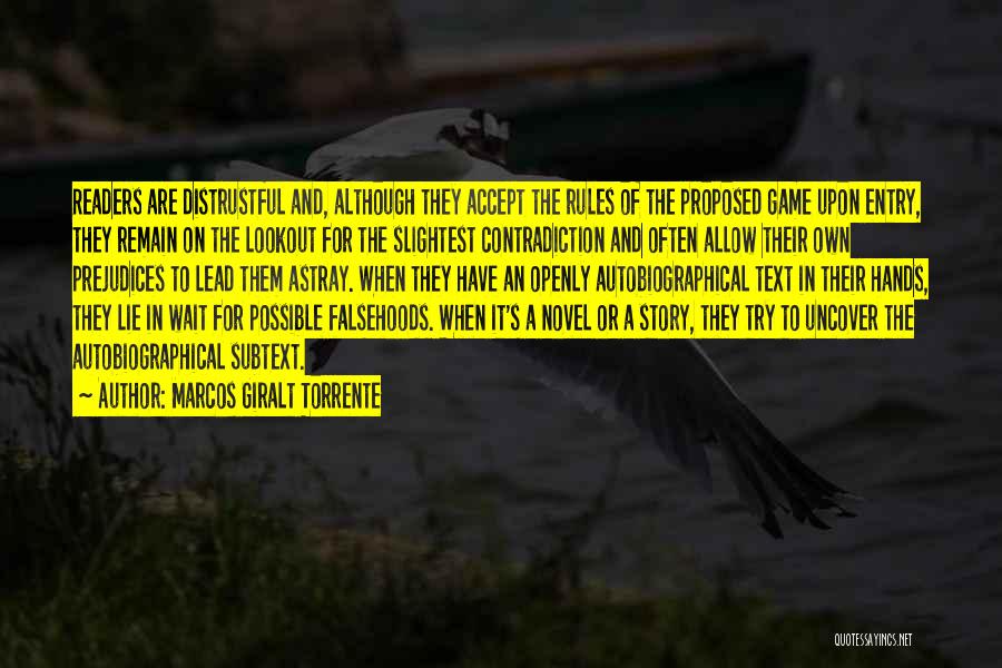 Marcos Quotes By Marcos Giralt Torrente