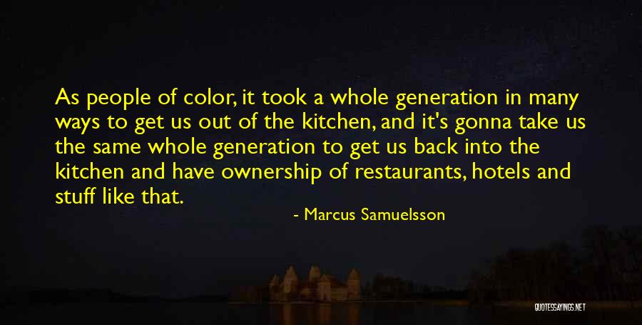 Marcus Samuelsson Quotes 309210