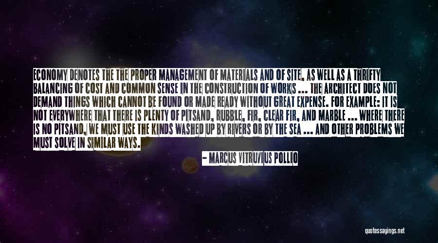 Marcus Vitruvius Pollio Quotes 639004