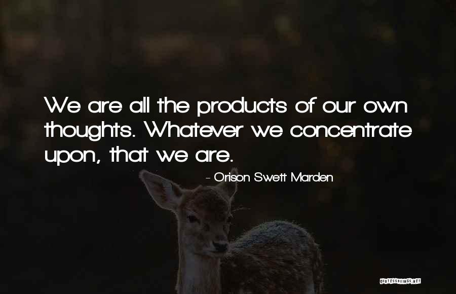 Marden Quotes By Orison Swett Marden