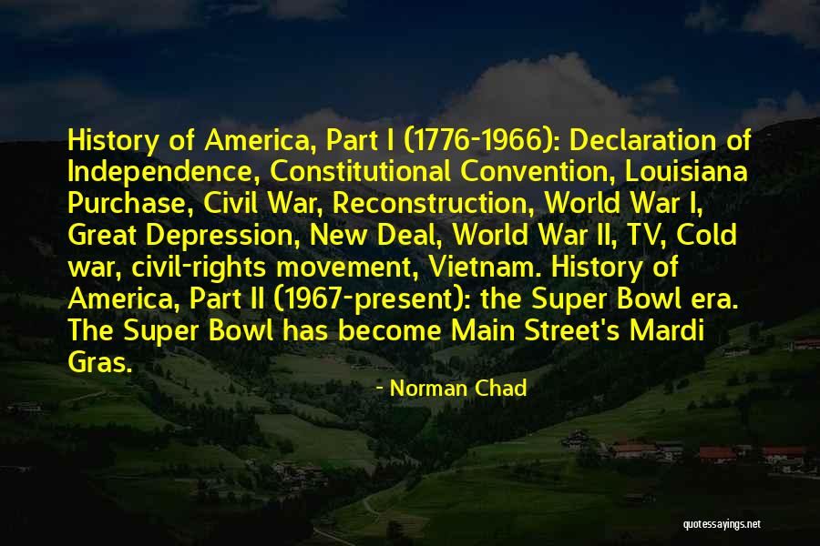 Mardi Quotes By Norman Chad