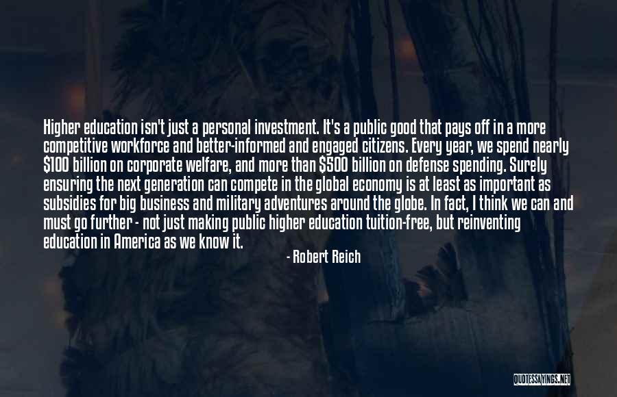 Marenzi Endeavor Quotes By Robert Reich