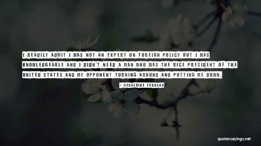 Marfleet Lane Quotes By Geraldine Ferraro