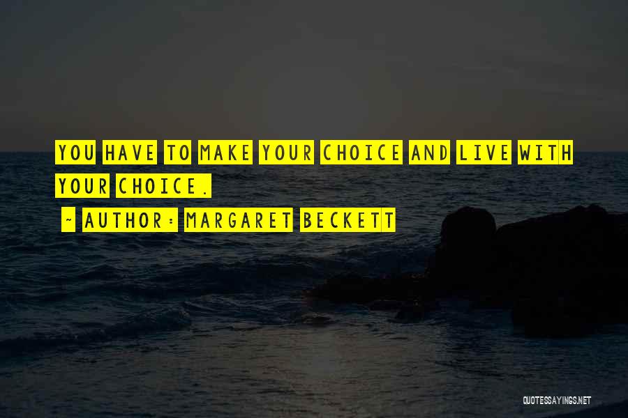 Margaret Beckett Quotes 523499