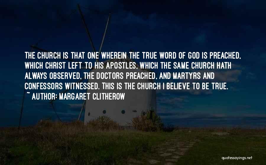 Margaret Clitherow Quotes 473888