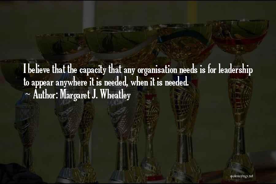 Margaret J. Wheatley Quotes 341886